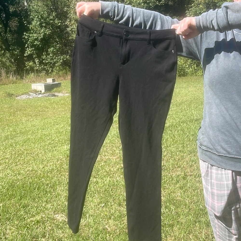 Black Skinny Tights with pockets